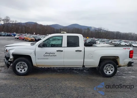 2019 Chevrolet Silverado 1500 Ld Wt из США, поврежденный, VIN 2GCVKNEC2K1186261